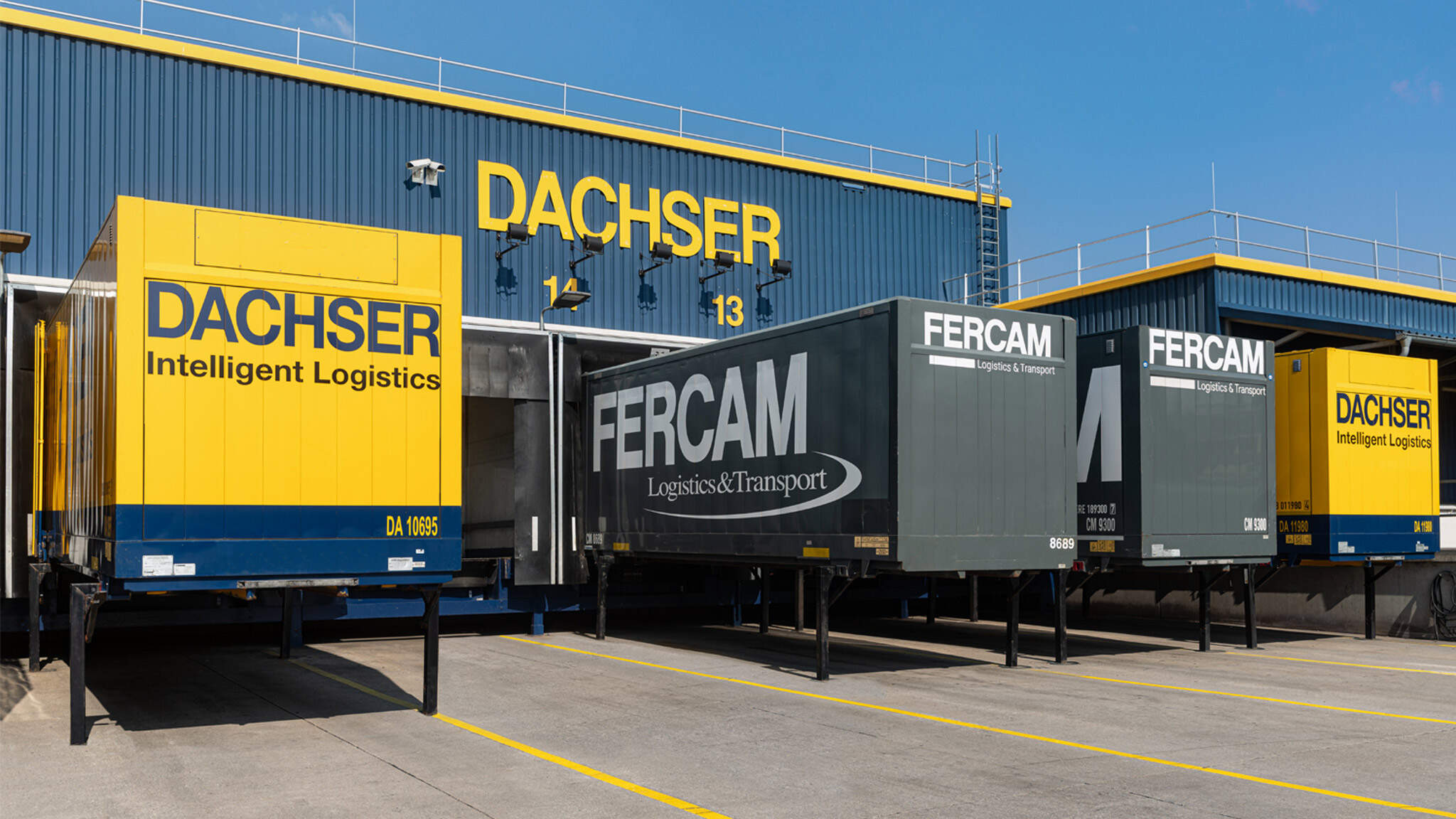 The new branch in Arezzo is directly connected to the European DACHSER network. Photo: DACHSER